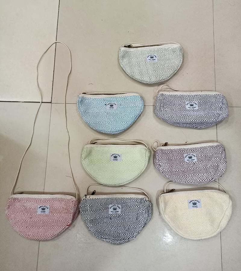 Natural Hemp Cross-body Bags BG-697