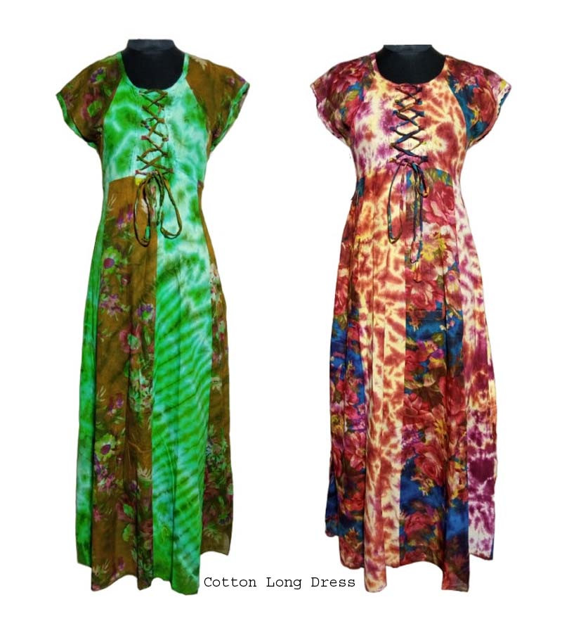 Cotton Fabric Long Dress GC-AP-1220