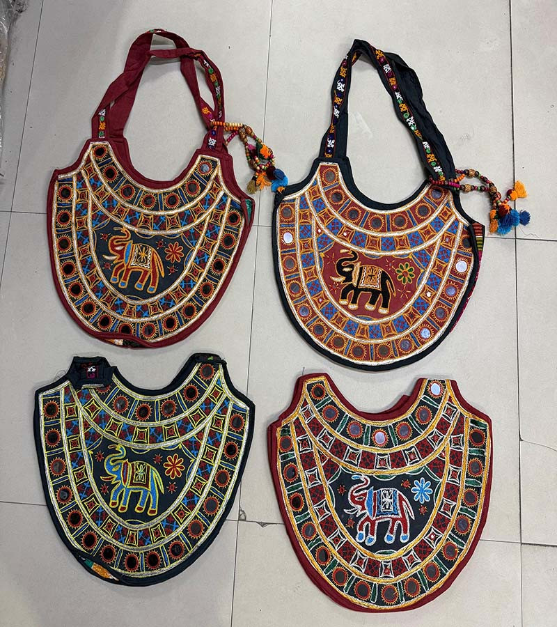 Ladies Fashion  Cotton Fabric Bags GC-BG-1033