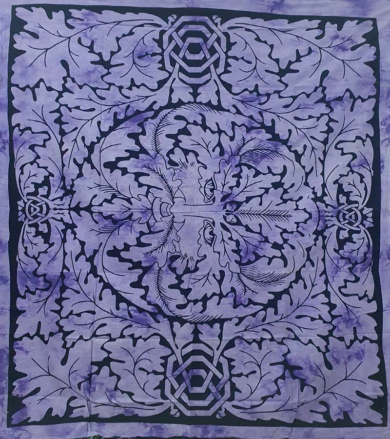 Old God Fashion Wall Hanging Tapestries Cotton Fabric BedSheet Single (135x210cm) Size for Home Decoration GC-TP-169