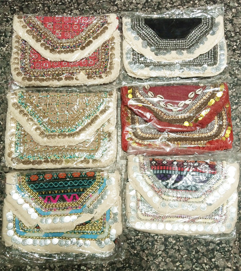 Beaded Work Clutch's And Cross-body Bags GC-BG-824