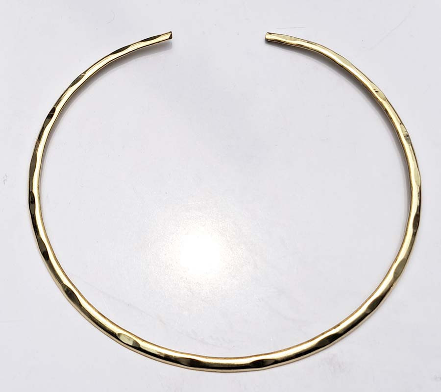 Metal Brass Choker Necklaces GC-NK-477