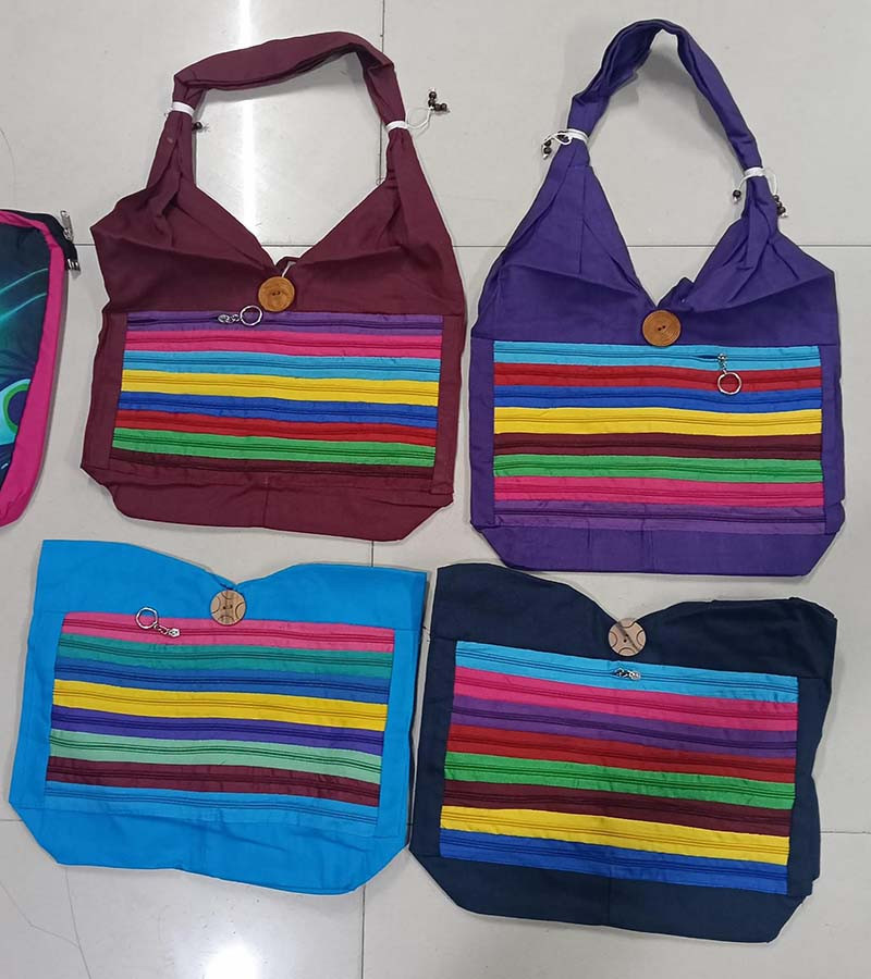 Ladies Fashion  Cotton Fabric Bags GC-BG-1029
