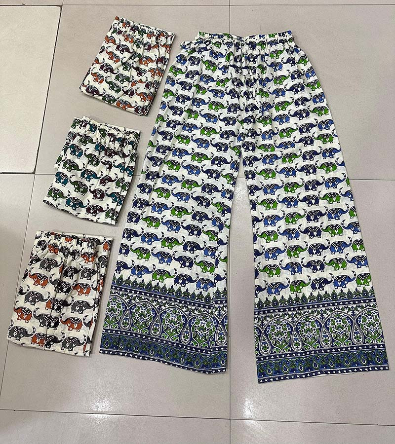 Elephant Print Rayon  Harem Pants GC-AP-1441