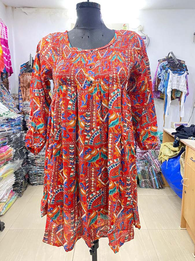 Rayon  Print Top   GC-AP-1401