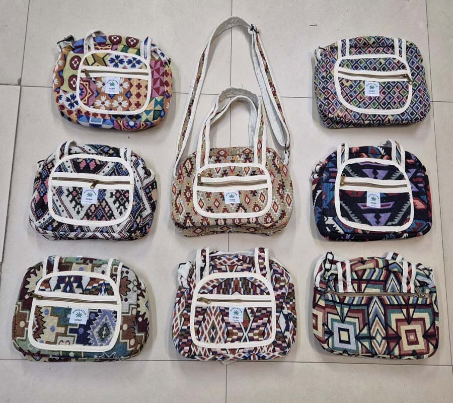Jacquard print Shoulder bags BG-1149