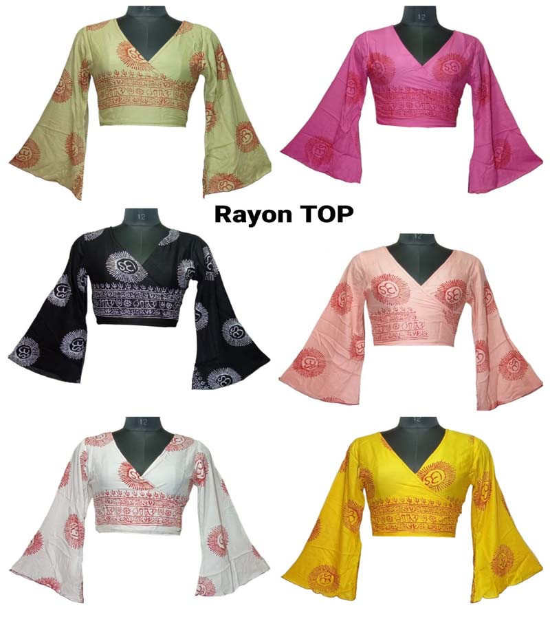 Rayon Print Tops  GC-AP-1255