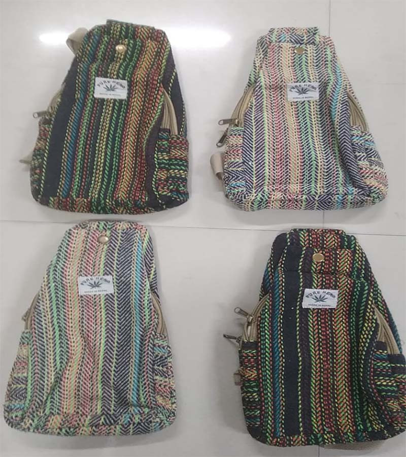 Natural Hemp Cross-body Bags BG-696