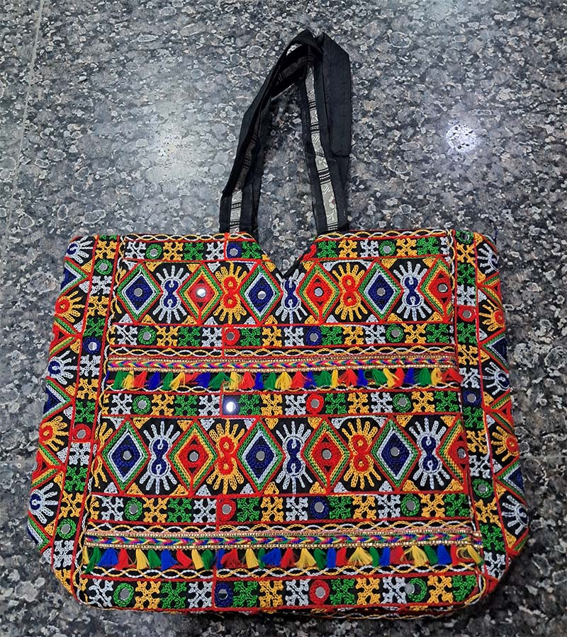 Women Fashion Cotton Fabric  Bags BG-1082
