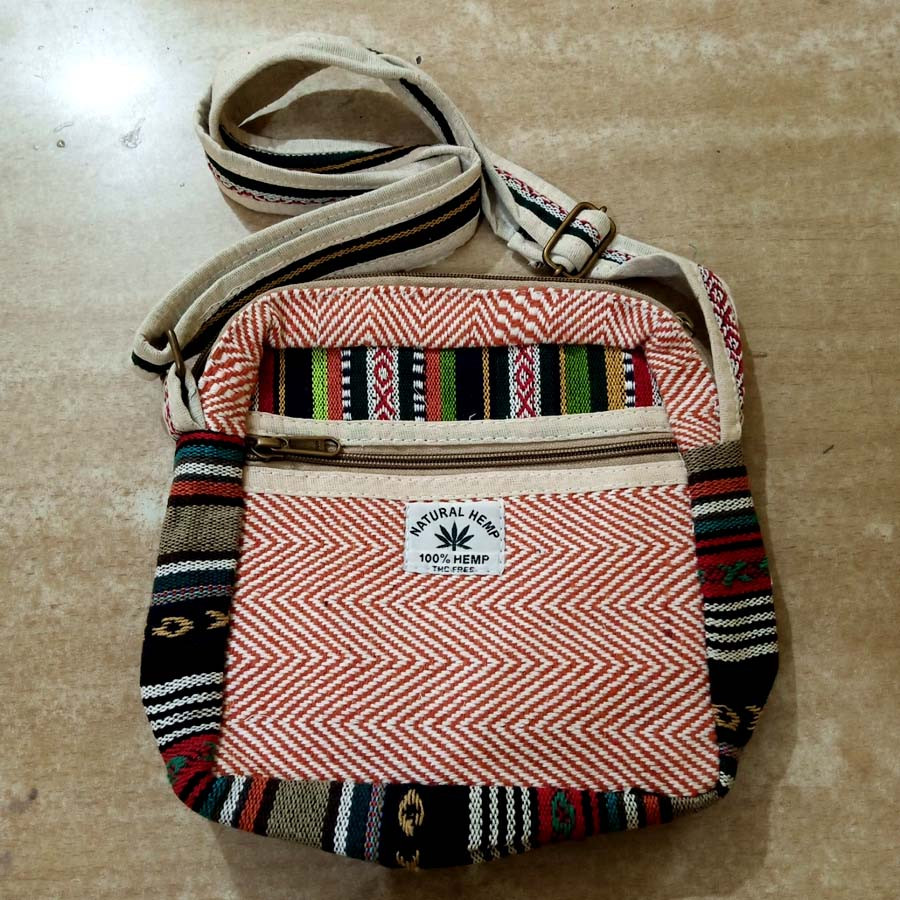 Hemp Bags Cross Body Shoulder GC-BG-174