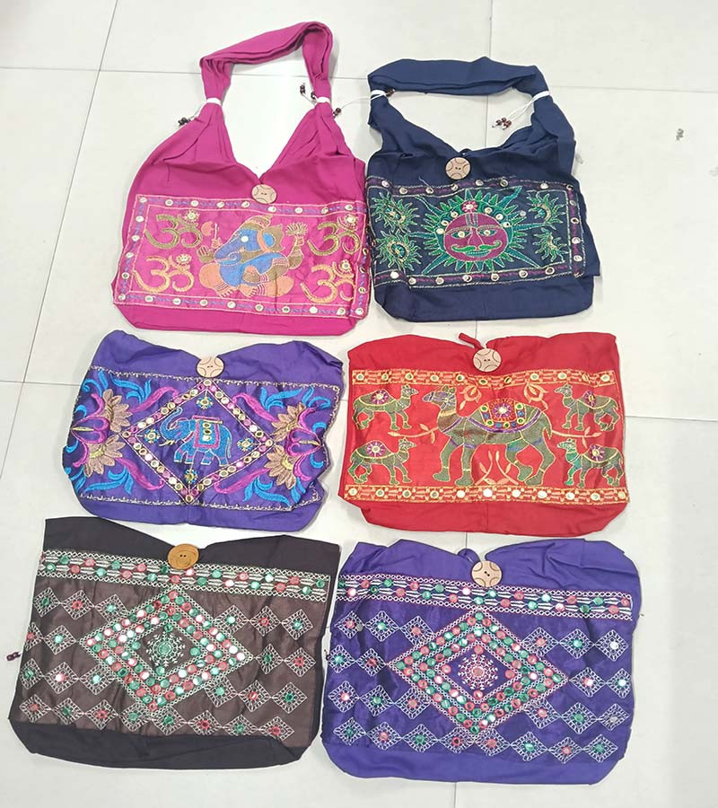 Ladies Fashion  Cotton Fabric Bags GC-BG-1024