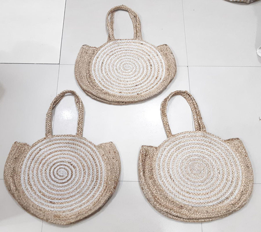 Women's Fashion Jute Bags GC-BG-737