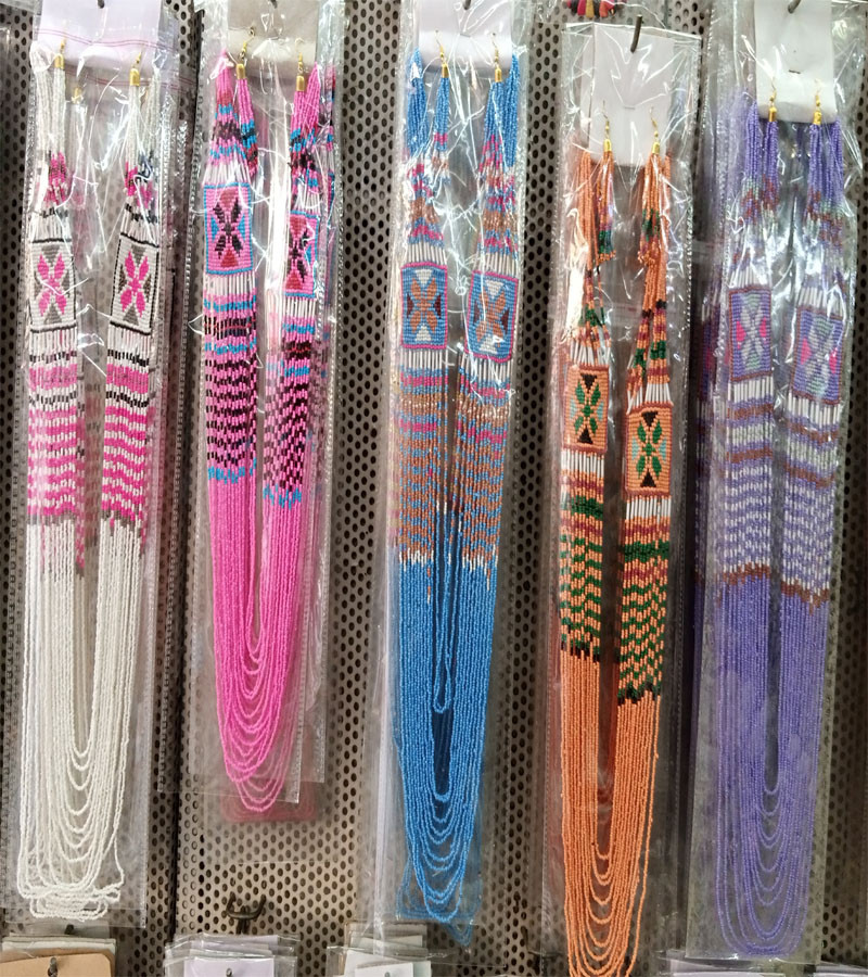 Seed Beads Women's Fashion Jewelry Necklaces -Earrings Sets GC-NK-441