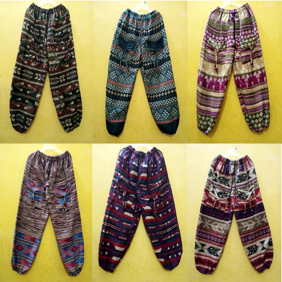 Woolen Harem Pants For Man's And Women's GC-AP-154