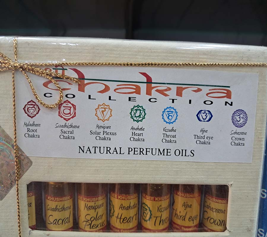 Chakra Natural Perfume Oils Mix Fragrance GC-PF-107