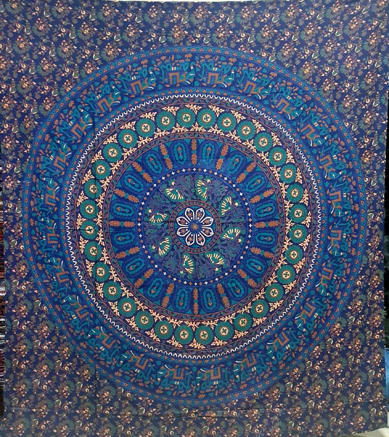 Home Decor Cotton Fabric Double Bedsheets GC-TPDB-103 Size (210cmX240cm)
