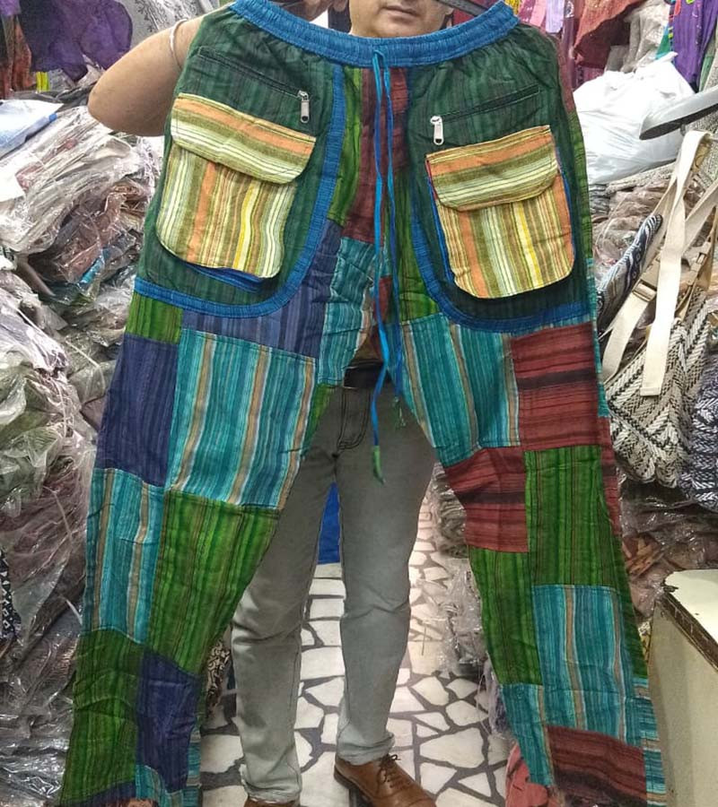 Cotton Patch Work Trouser GC-AP-1598