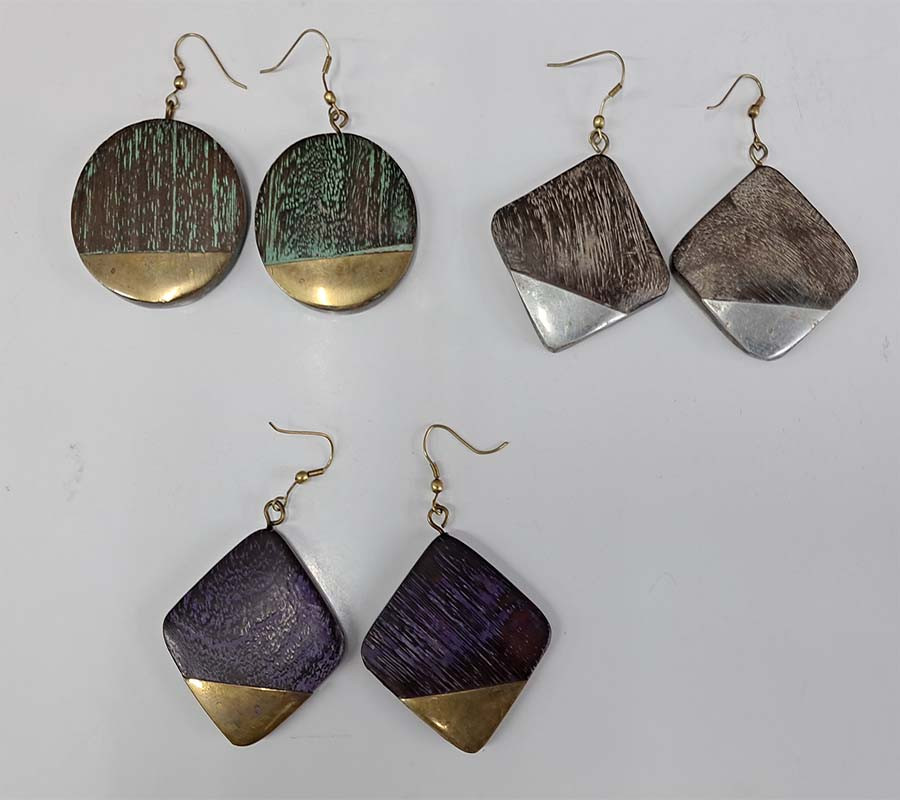 Bohemian Fashion Jewelry Wooden Beads Earrings GC-ER-517