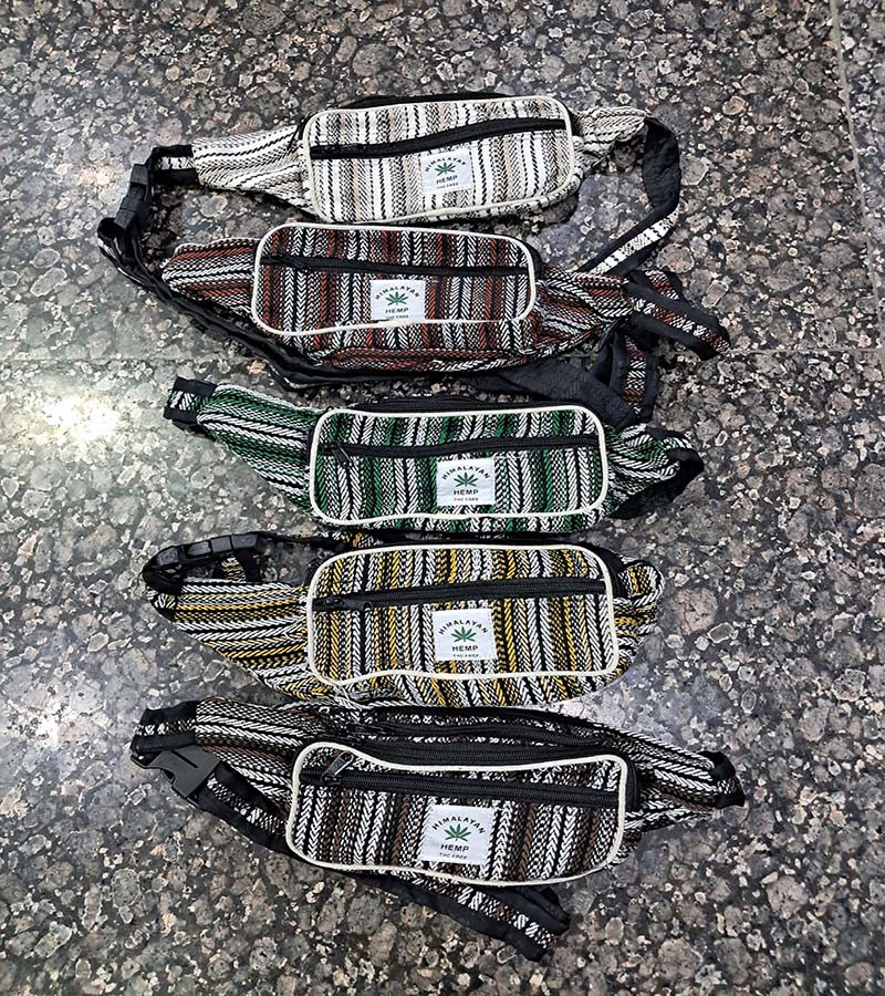 Hemp Money Belts Bags BG-1046