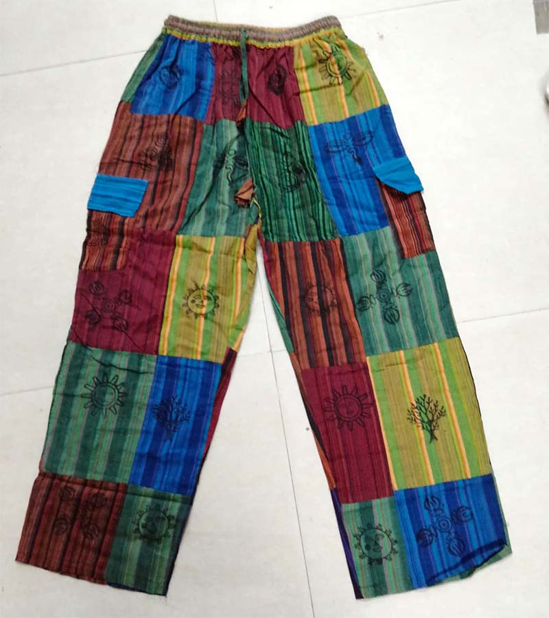 Cotton Patch Work Harem Pants GAP-868