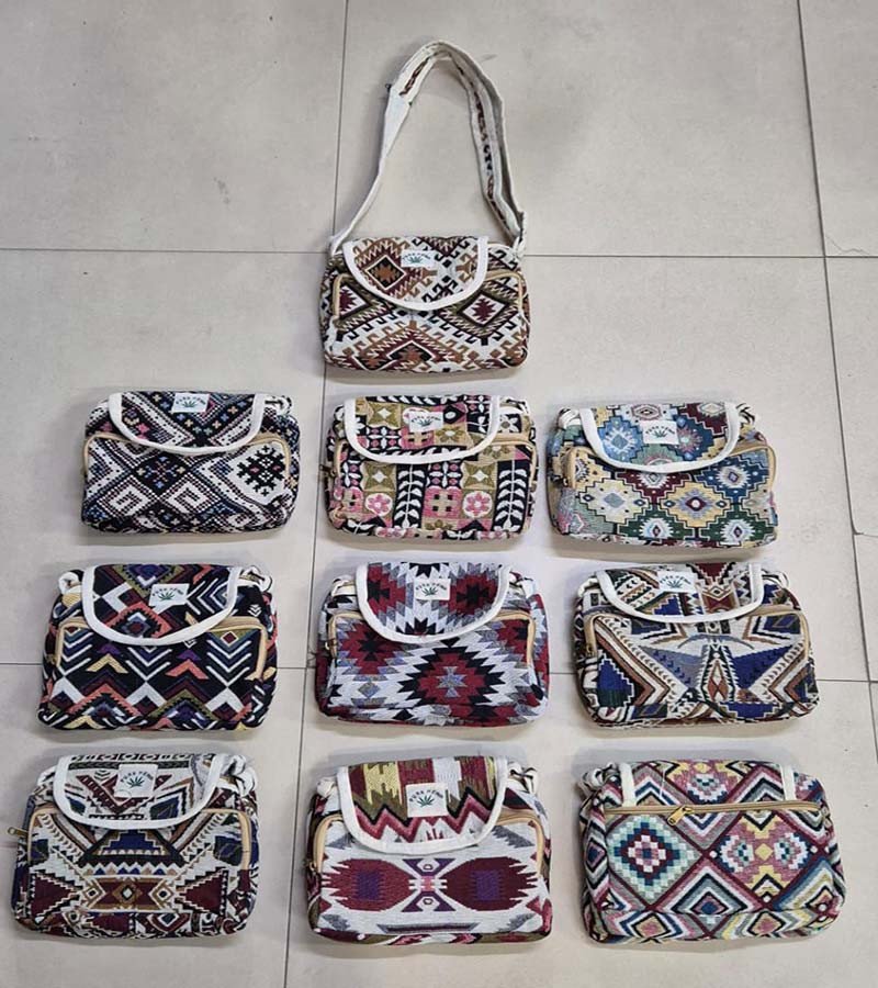 Jacquard print Shoulder bags BG-1146