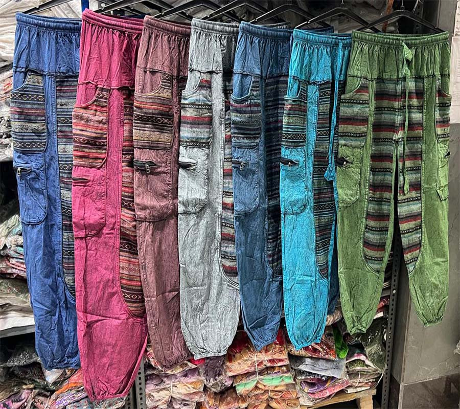 Man's Cotton Fabric Harem Pants GC-AP-1617