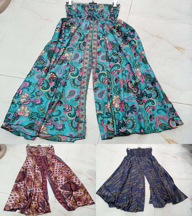 New Saree Silk Mix Rayon Harem Pants GC-AP-844