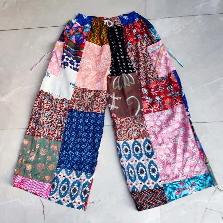 Patch Work Harem Pants GC-AP-183