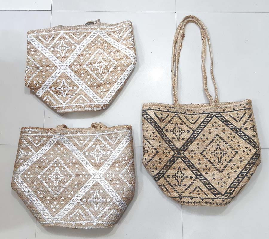 Women's Fashion Jute Bags GC-BG-733