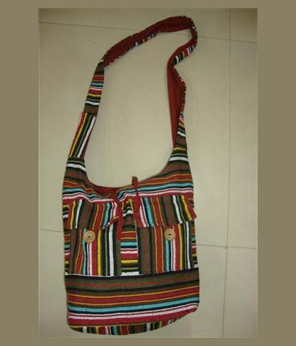 Cotton Fabric Cross Body Bags BG-1122