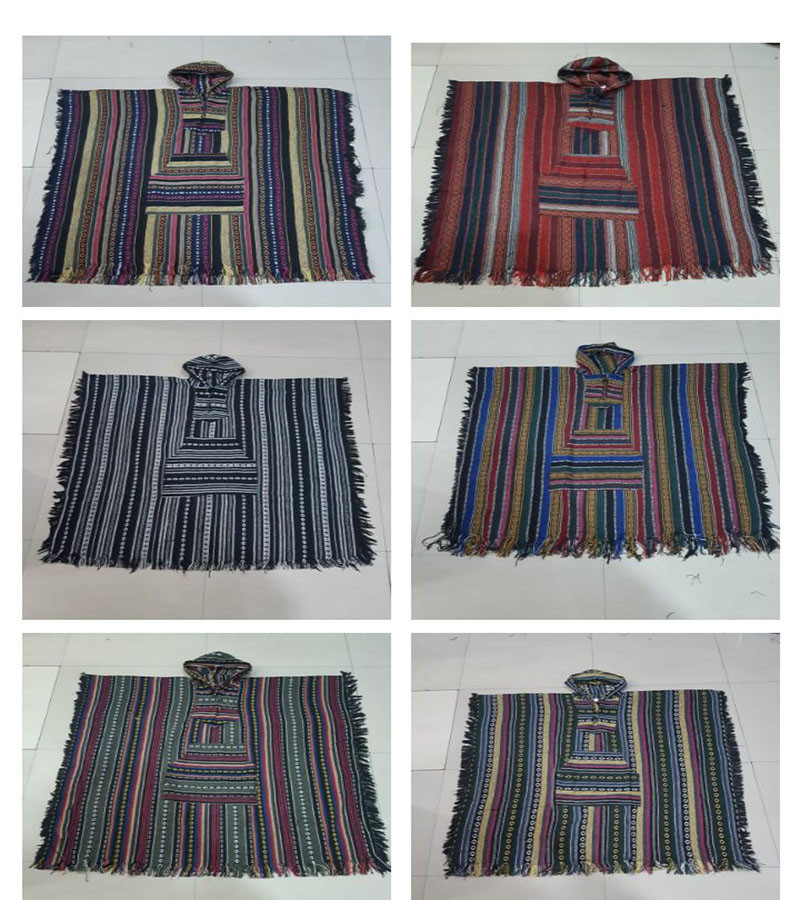 Cotton Dari Print  Poncho Harem Pants GC-AP-1210