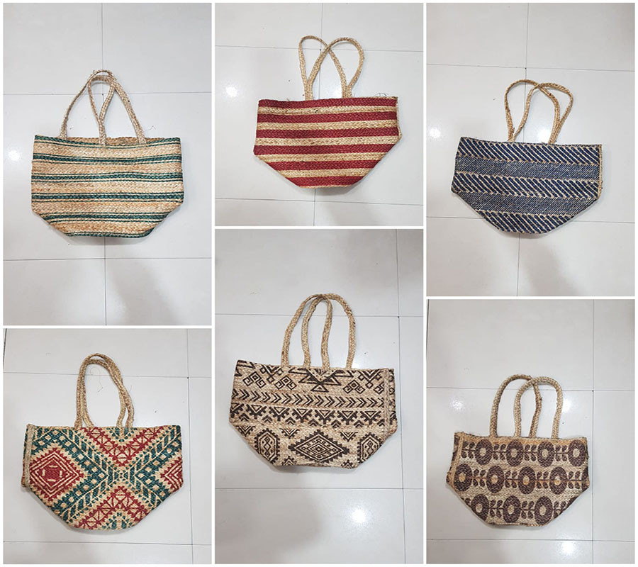 Women's Fashion Jute Bags GC-BG-754