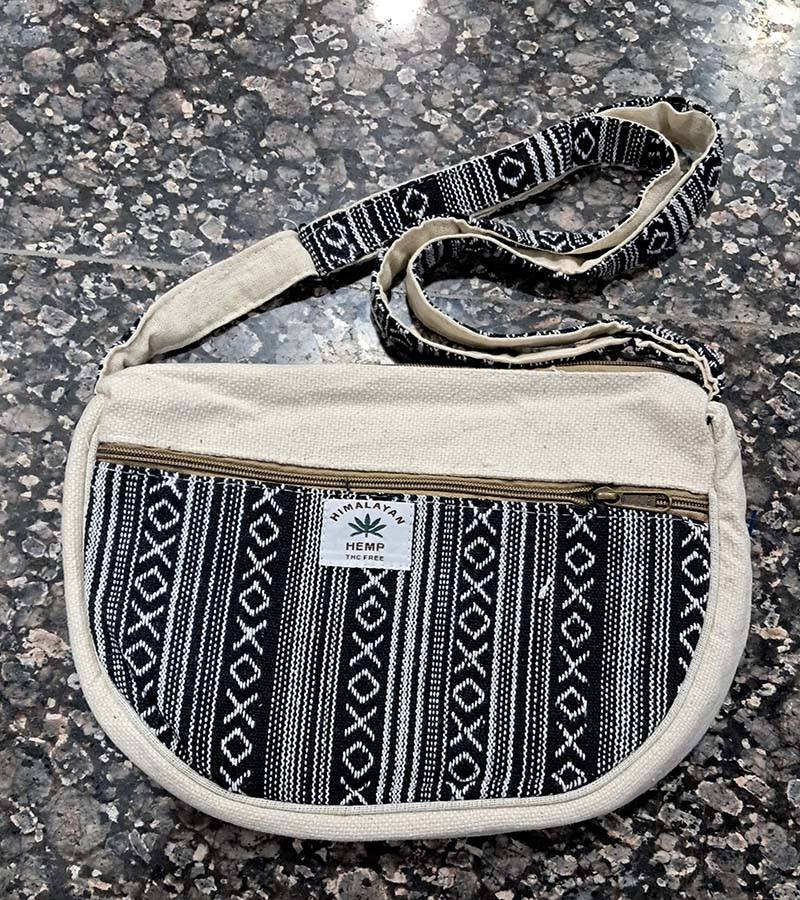 Hemp Back Pack Cross Body Chest Bags BG-968