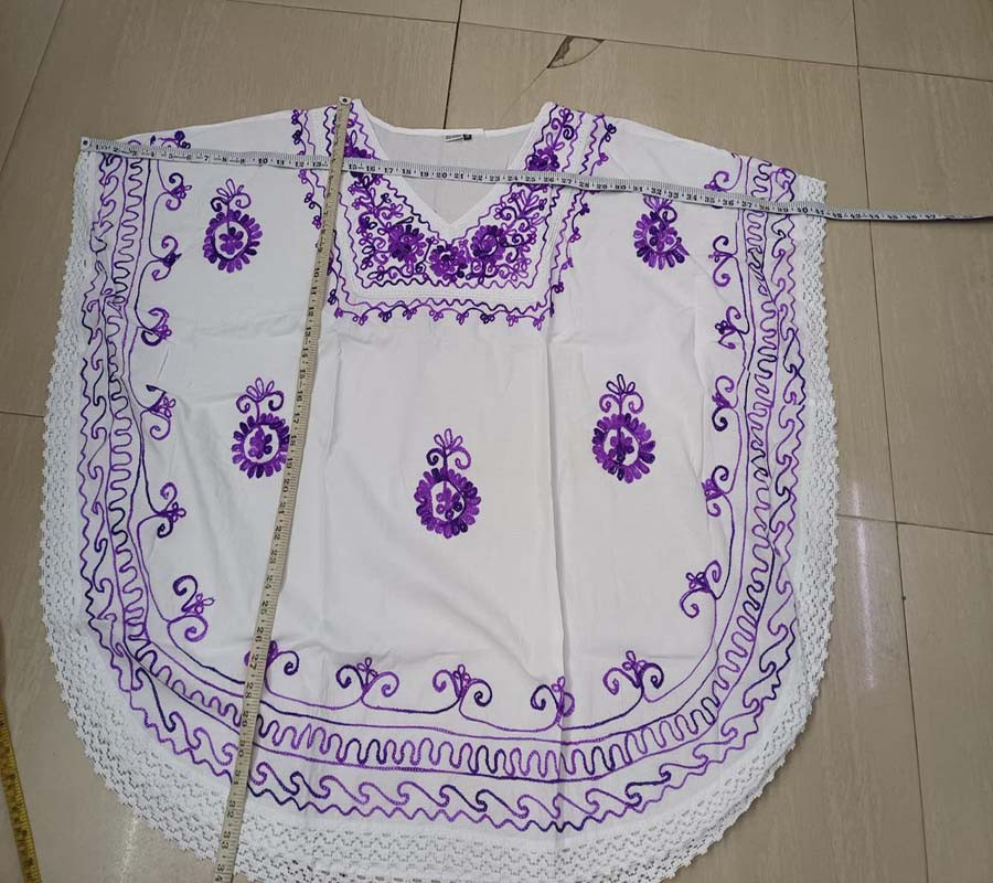 Embroidery Work Cotton Top   GC-AP-1416