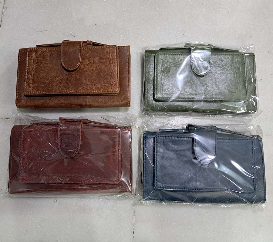 Leather Wallet And Hand Clutch for women GC-BG-974