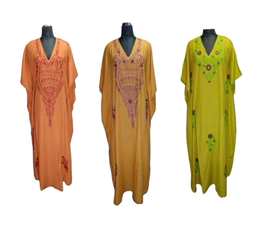 Cotton Fabric Long Kaftan GC-AP-1241