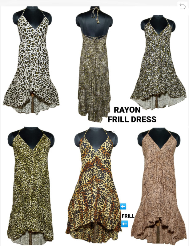 Women Fashion Rayon Dress GC-AP-1046