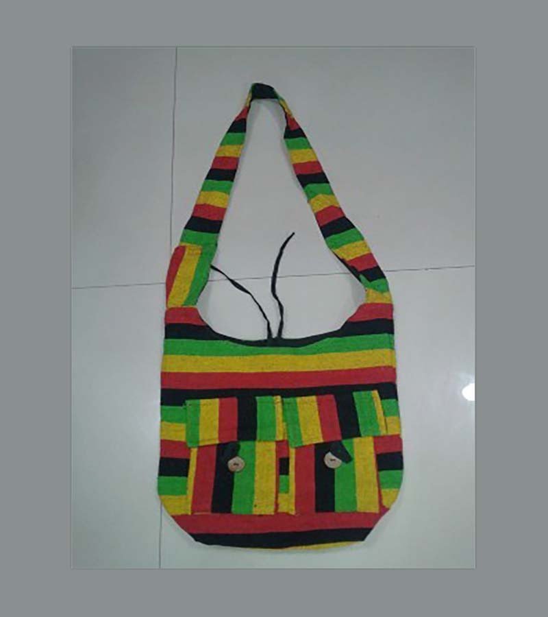 Cotton Fabric Cross Body Bags BG-1127