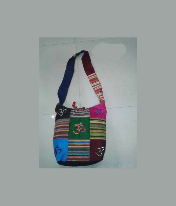 Cotton Fabric Cross Body Bags BG-1123