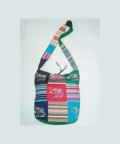 Cotton Fabric Cross Body Bags BG-1120