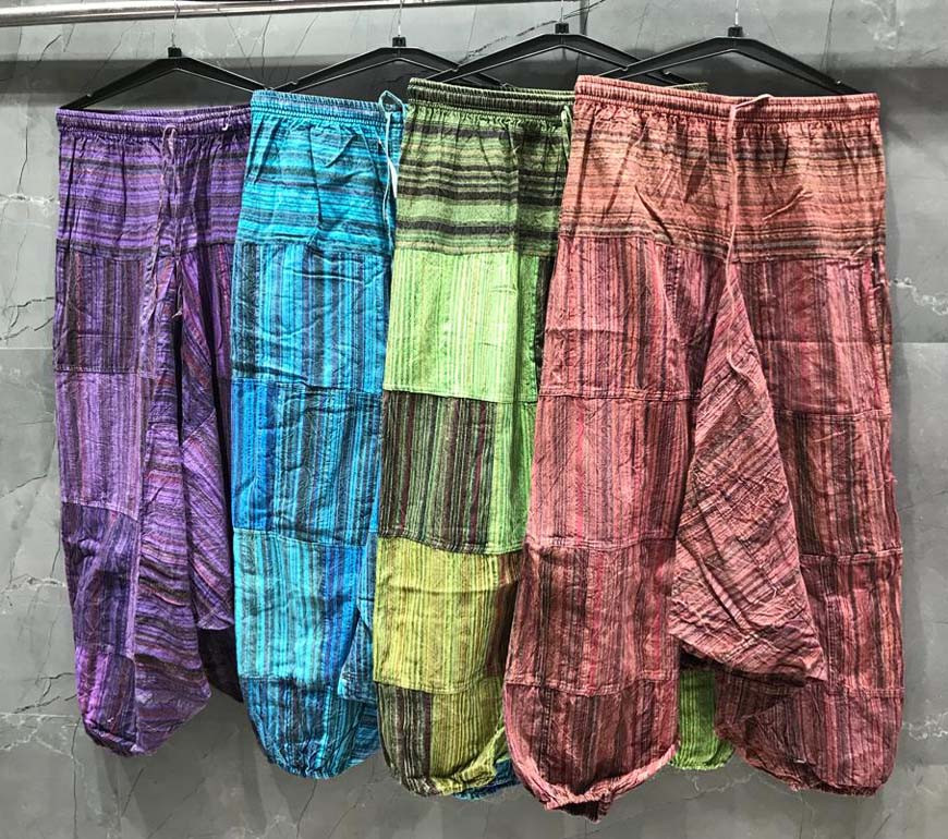 Tie-dye Cotton Fabric Harem Pants For Man's And Women's GC-AP-925