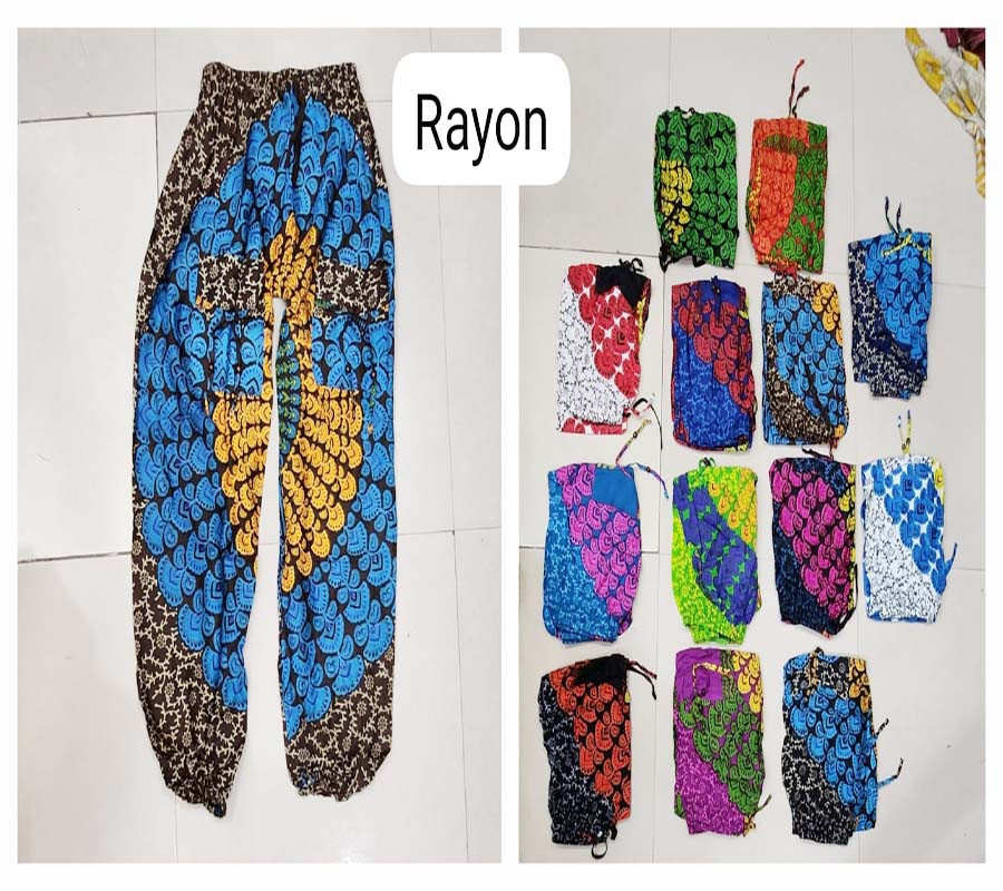 Rayon  Boho Harem Pants GC-AP-987