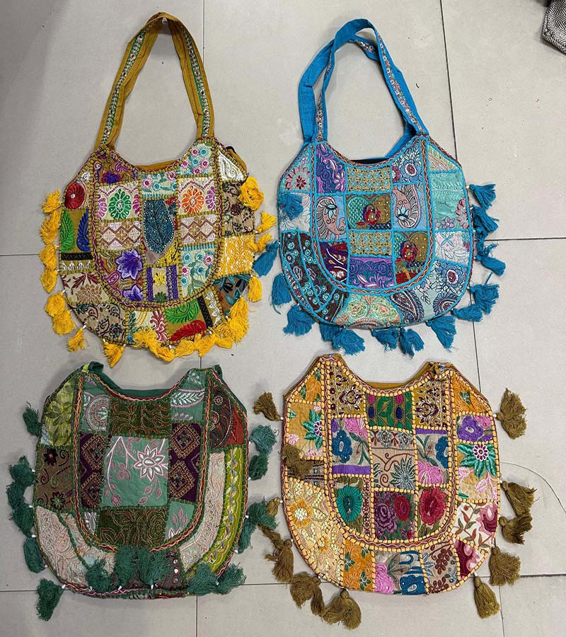 Ladies Fashion  Cotton Fabric Bags GC-BG-1036