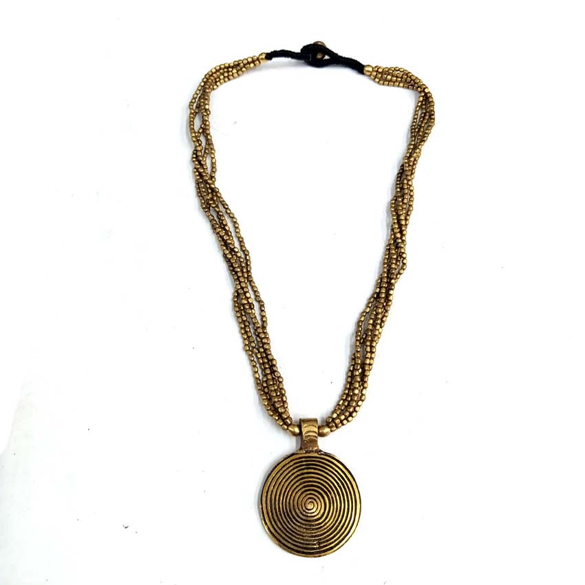 Mix Desing Brass Pendent  Necklaces GC-NK-122