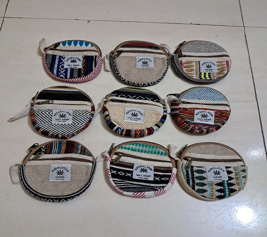 Hemp Coin Purses GC-BG-892