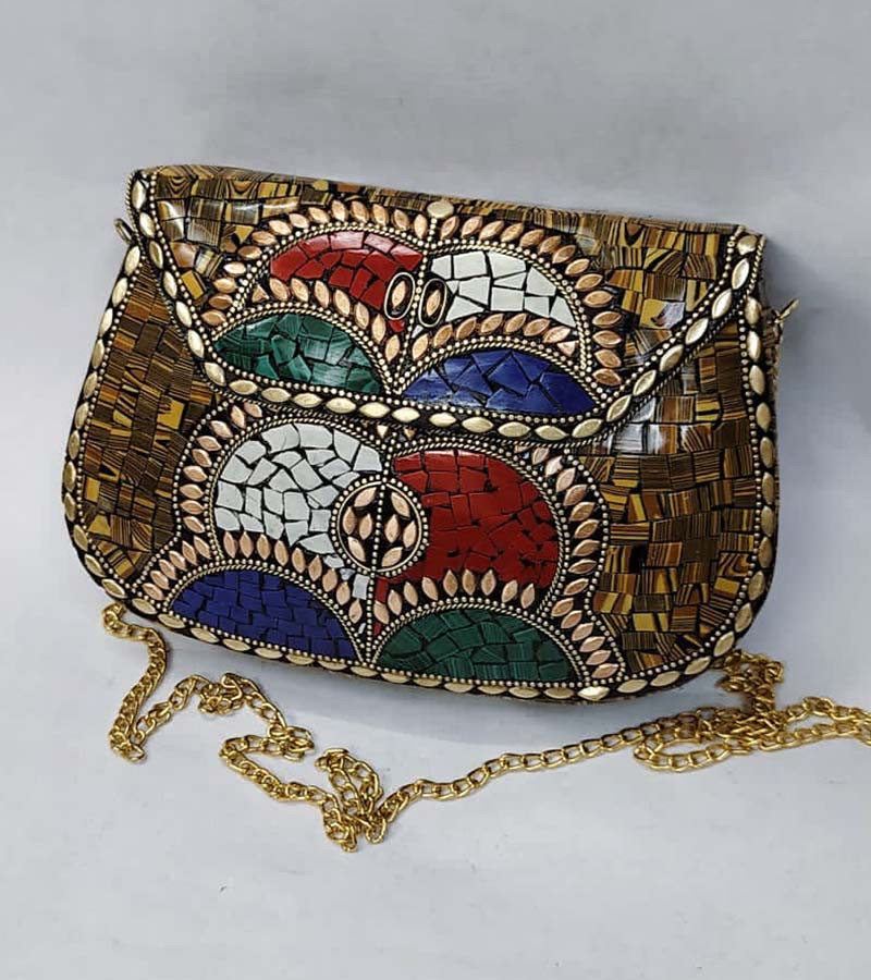 Boho Style Ladies Fashion Metal Purses GC-BG-1093
