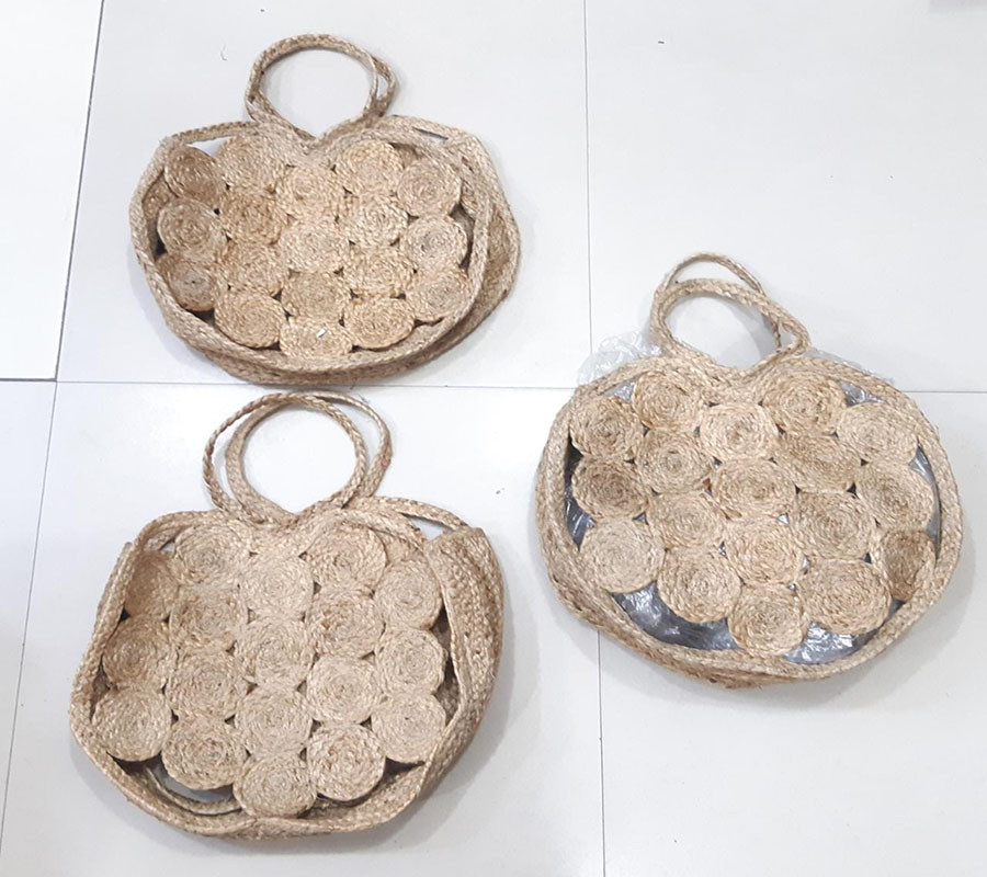 Women's Fashion Jute Bags GC-BG-736