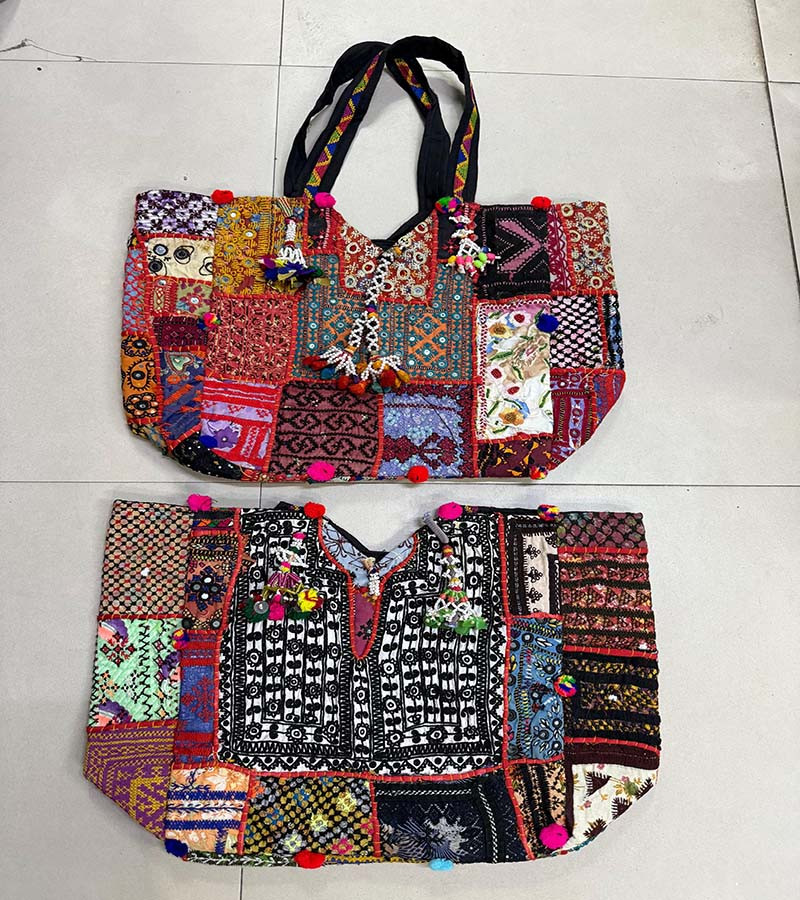 Ladies Fashion  Cotton Fabric Bags GC-BG-1038