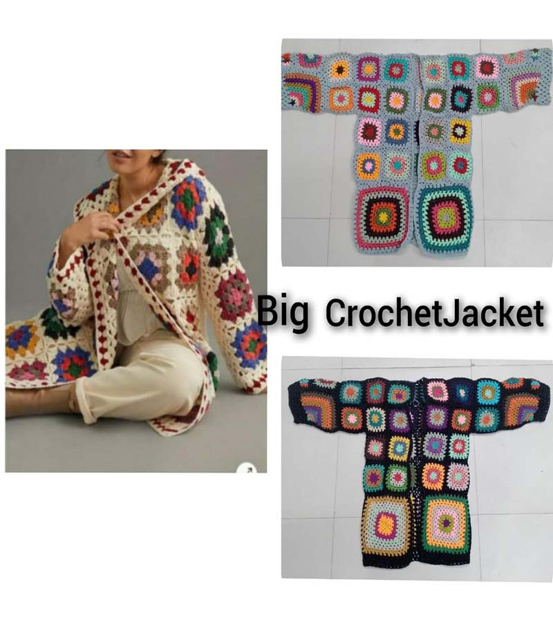 Crochet Winter Wear Women Fashion Poncho GC-AP-1040