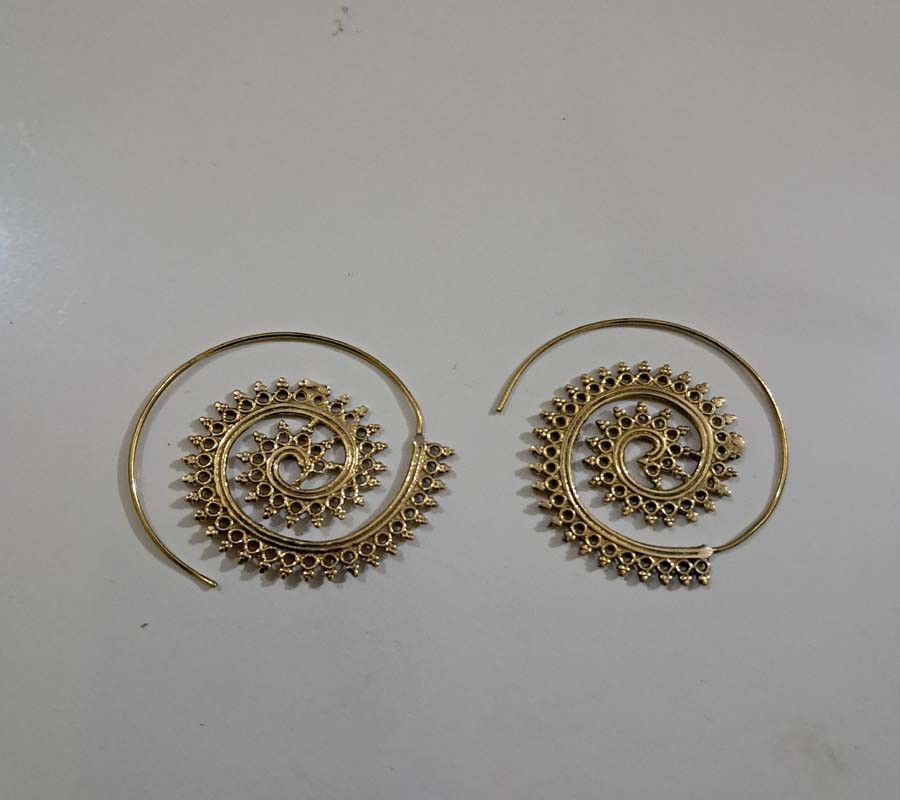 Bohemian Fashion Jewelry GS Metal Earrings GC-ER-455-B